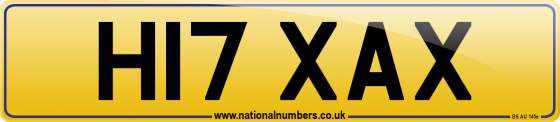 H17 XAX