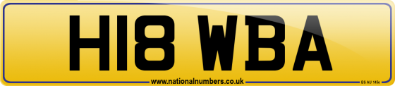 H18 WBA