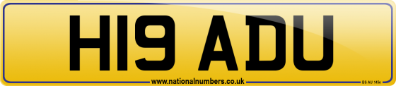 H19 ADU