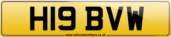 H19 BVW