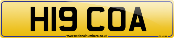 H19 COA