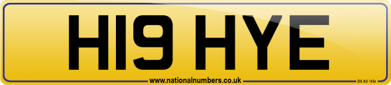 H19 HYE