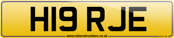 H19 RJE
