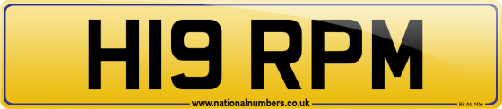 H19 RPM
