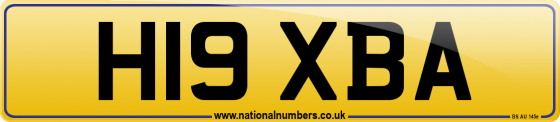 H19 XBA