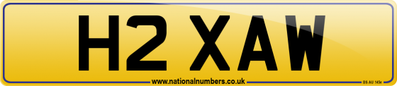 H2 XAW