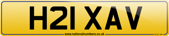 H21 XAV