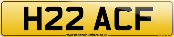 H22 ACF