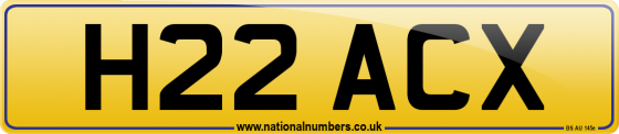 H22 ACX