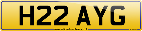 H22 AYG