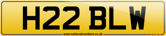 H22 BLW