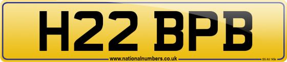 H22 BPB