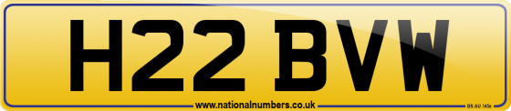 H22 BVW