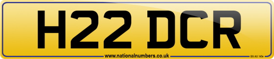 H22 DCR