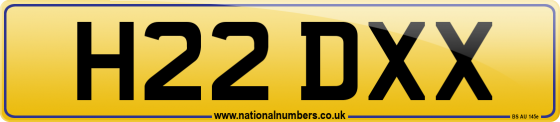 H22 DXX