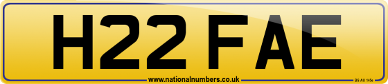 H22 FAE