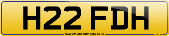H22 FDH