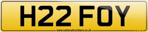 H22 FOY