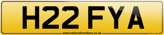 H22 FYA