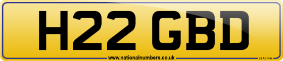 H22 GBD