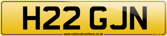 H22 GJN