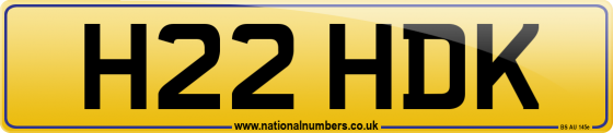 H22 HDK