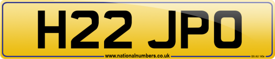 H22 JPO
