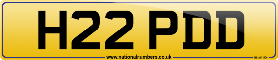 H22 PDD
