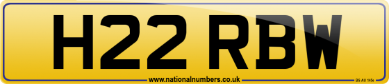 H22 RBW