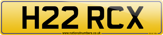 H22 RCX