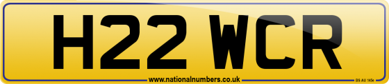 H22 WCR