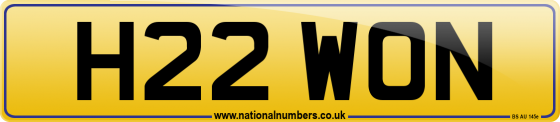 H22 WON