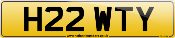 H22 WTY