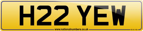 H22 YEW