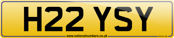 H22 YSY