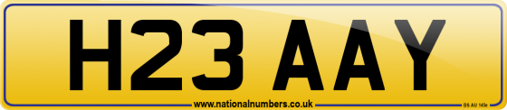 H23 AAY