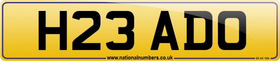 H23 ADO