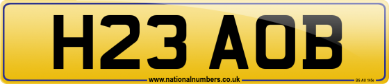 H23 AOB
