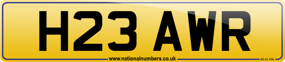 H23 AWR