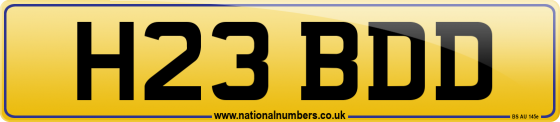 H23 BDD