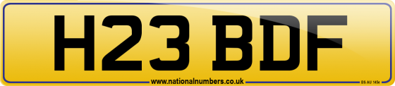 H23 BDF