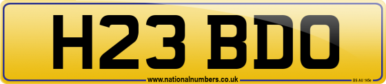 H23 BDO