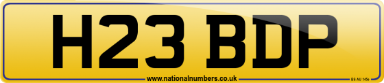 H23 BDP