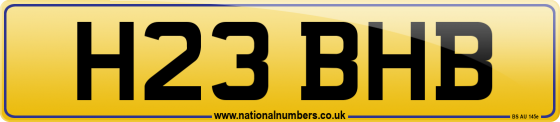 H23 BHB