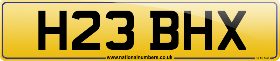 H23 BHX