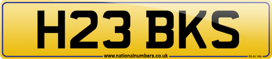 H23 BKS