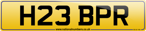 H23 BPR