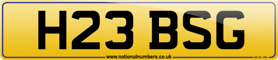 H23 BSG