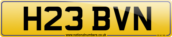 H23 BVN