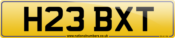 H23 BXT